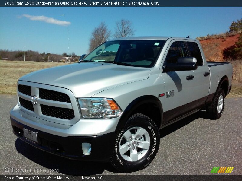 Front 3/4 View of 2016 1500 Outdoorsman Quad Cab 4x4