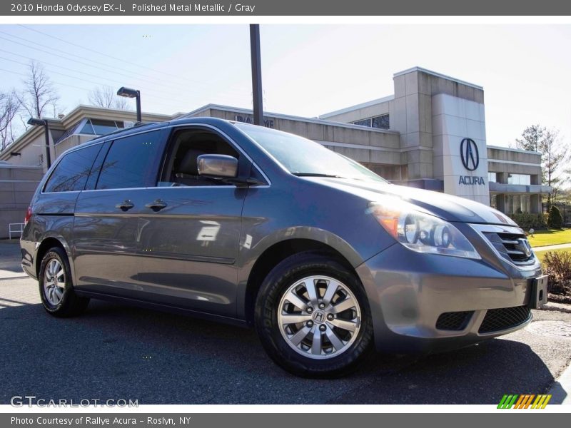 Polished Metal Metallic / Gray 2010 Honda Odyssey EX-L