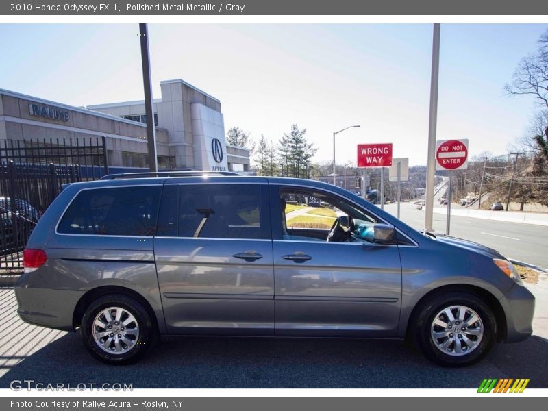 Polished Metal Metallic / Gray 2010 Honda Odyssey EX-L