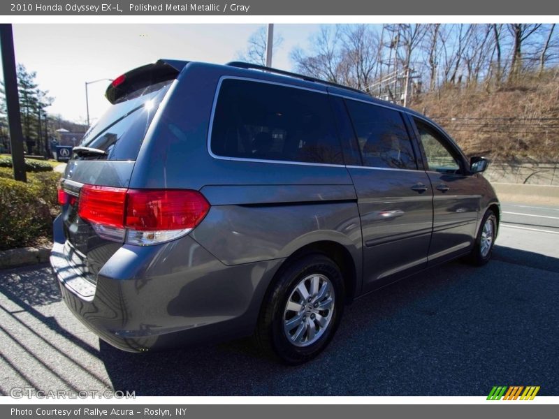 Polished Metal Metallic / Gray 2010 Honda Odyssey EX-L