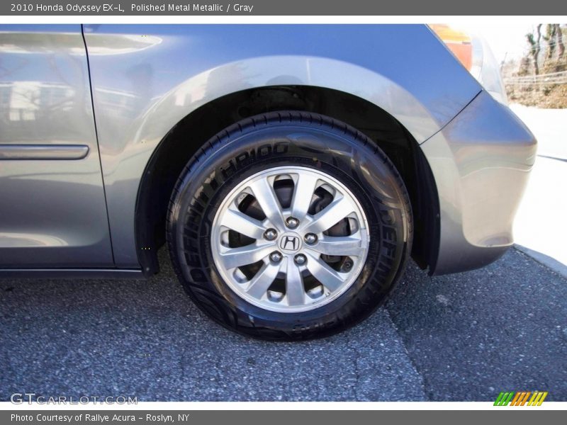 Polished Metal Metallic / Gray 2010 Honda Odyssey EX-L