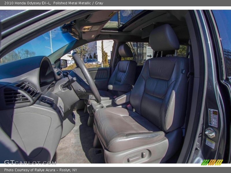 Polished Metal Metallic / Gray 2010 Honda Odyssey EX-L