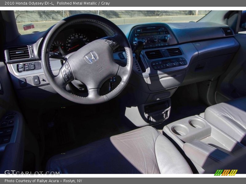 Polished Metal Metallic / Gray 2010 Honda Odyssey EX-L