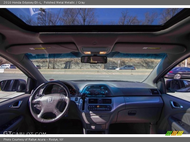 Polished Metal Metallic / Gray 2010 Honda Odyssey EX-L