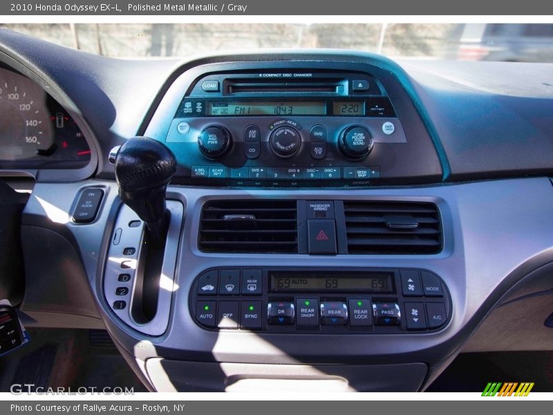 Polished Metal Metallic / Gray 2010 Honda Odyssey EX-L