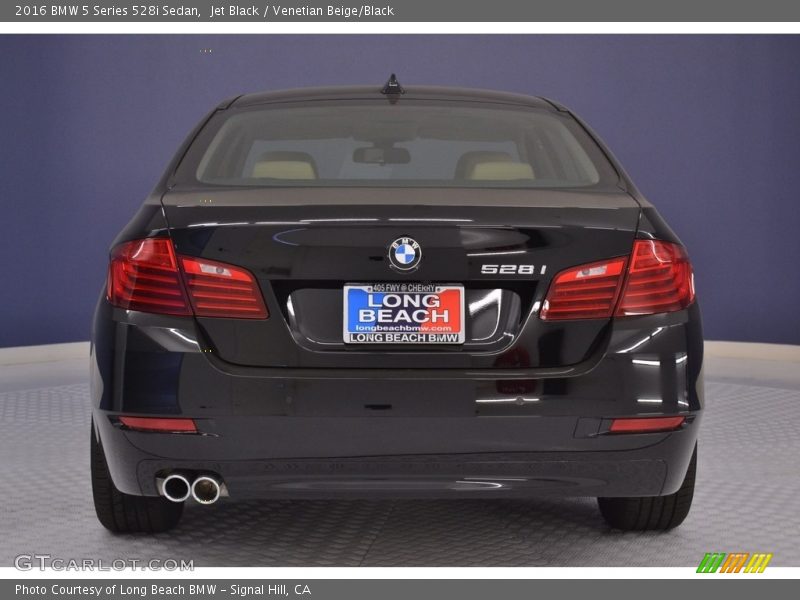 Jet Black / Venetian Beige/Black 2016 BMW 5 Series 528i Sedan