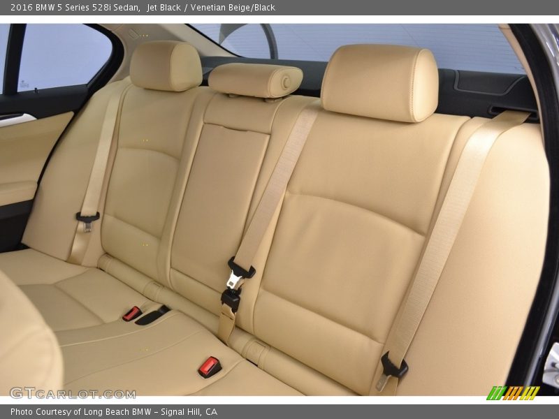 Rear Seat of 2016 5 Series 528i Sedan