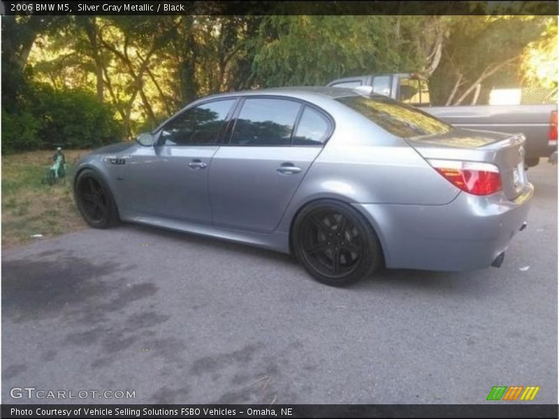 Silver Gray Metallic / Black 2006 BMW M5