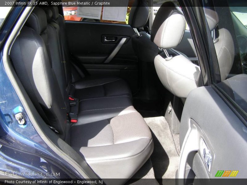 Sapphire Blue Metallic / Graphite 2007 Infiniti FX 35 AWD