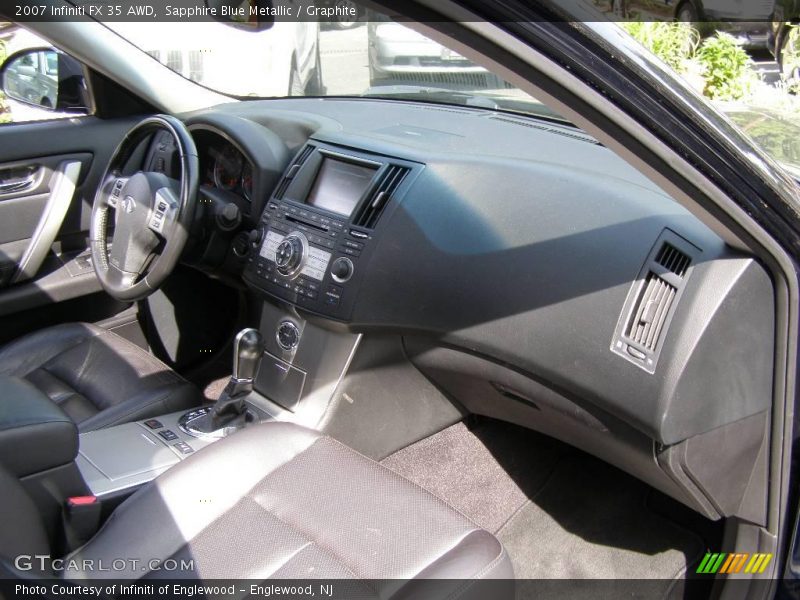 Sapphire Blue Metallic / Graphite 2007 Infiniti FX 35 AWD