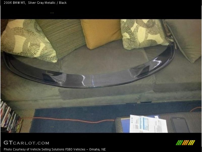 Silver Gray Metallic / Black 2006 BMW M5