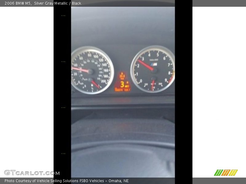 Silver Gray Metallic / Black 2006 BMW M5