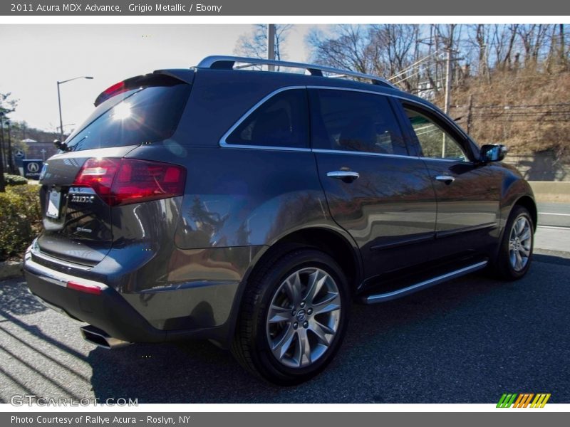 Grigio Metallic / Ebony 2011 Acura MDX Advance
