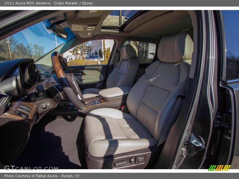 Grigio Metallic / Ebony 2011 Acura MDX Advance