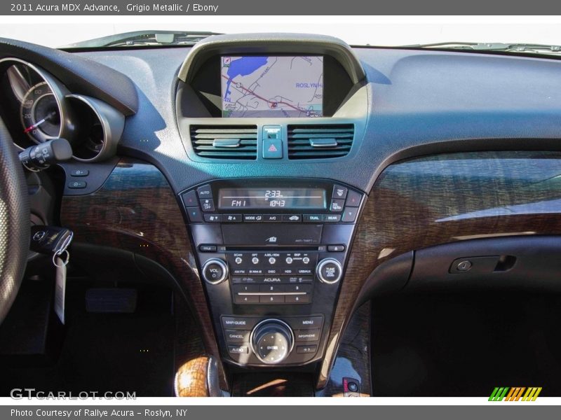 Grigio Metallic / Ebony 2011 Acura MDX Advance