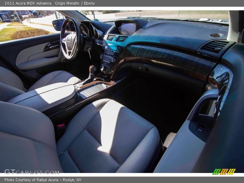 Grigio Metallic / Ebony 2011 Acura MDX Advance