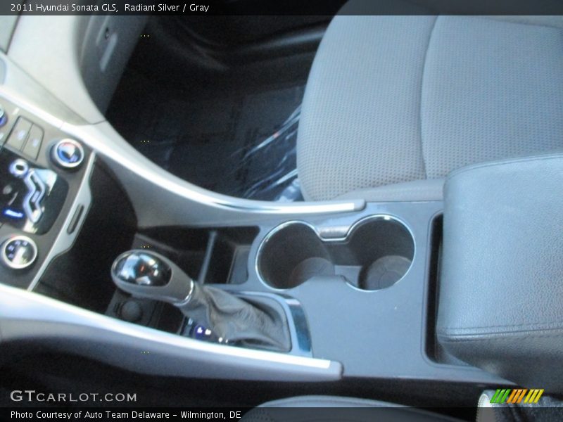 Radiant Silver / Gray 2011 Hyundai Sonata GLS