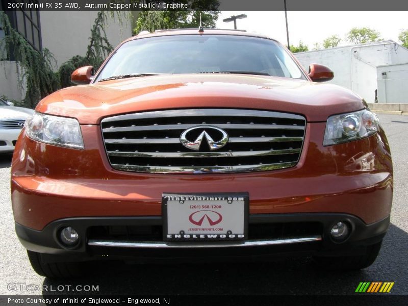 Autumn Copper Metallic / Graphite 2007 Infiniti FX 35 AWD