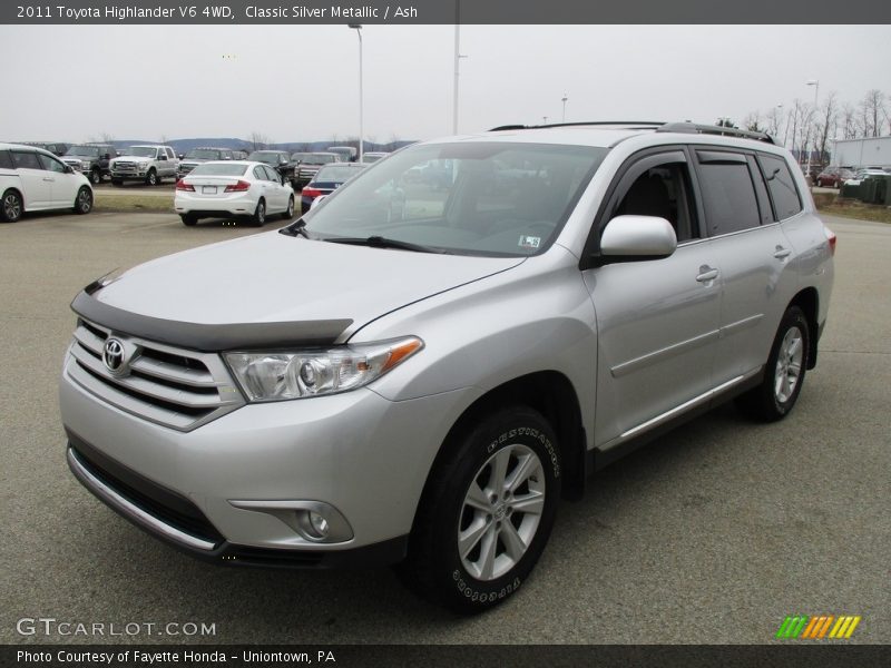 Classic Silver Metallic / Ash 2011 Toyota Highlander V6 4WD