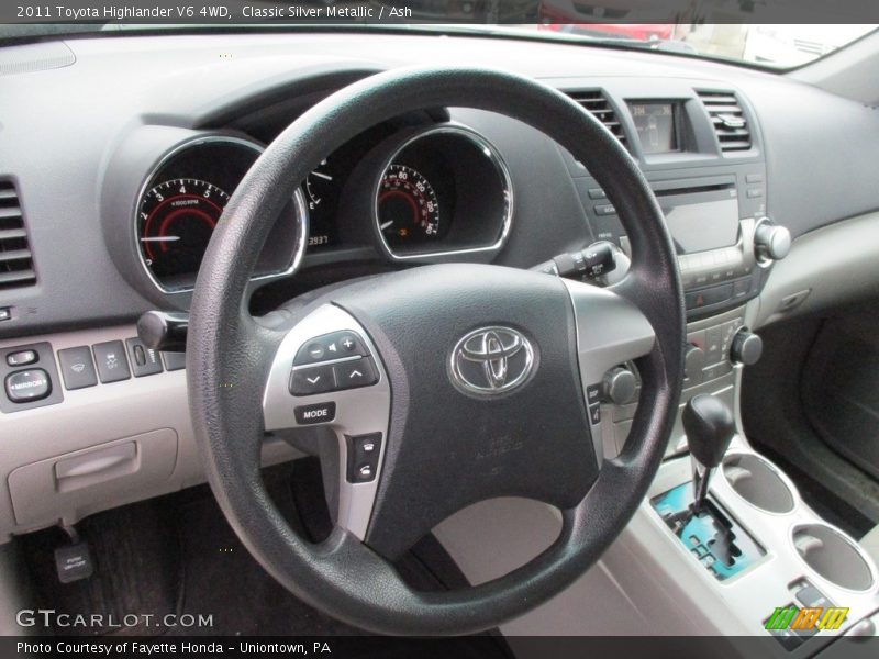 Classic Silver Metallic / Ash 2011 Toyota Highlander V6 4WD