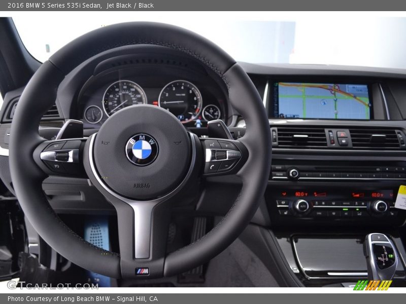 Jet Black / Black 2016 BMW 5 Series 535i Sedan