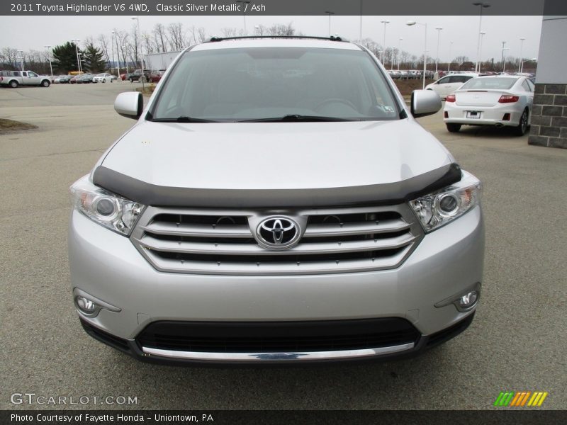 Classic Silver Metallic / Ash 2011 Toyota Highlander V6 4WD