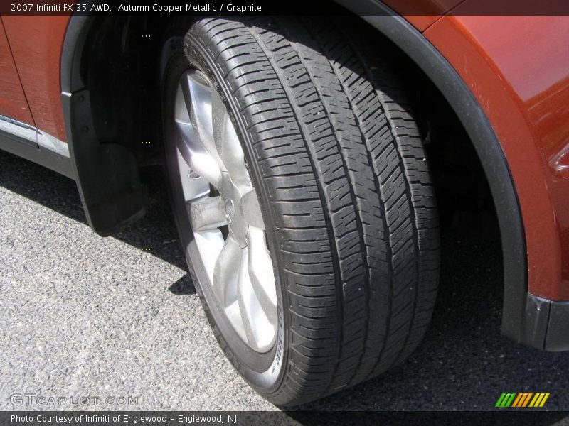 Autumn Copper Metallic / Graphite 2007 Infiniti FX 35 AWD