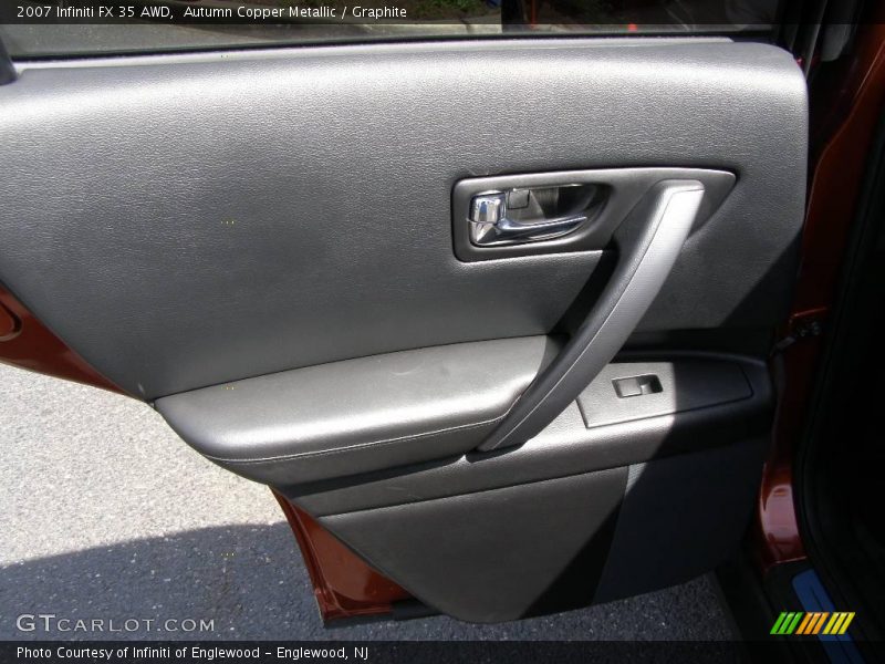Autumn Copper Metallic / Graphite 2007 Infiniti FX 35 AWD