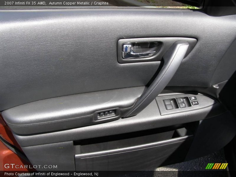 Autumn Copper Metallic / Graphite 2007 Infiniti FX 35 AWD