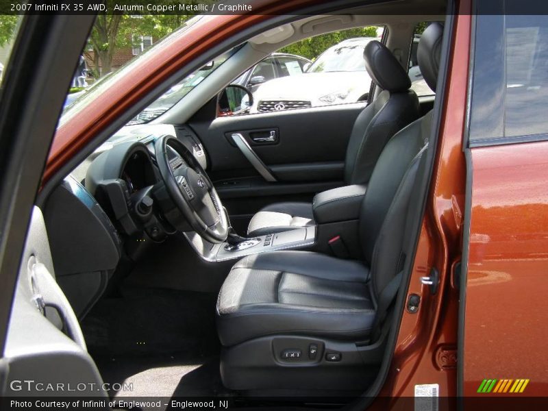 Autumn Copper Metallic / Graphite 2007 Infiniti FX 35 AWD