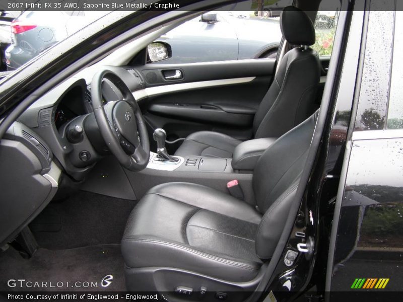 Sapphire Blue Metallic / Graphite 2007 Infiniti FX 35 AWD