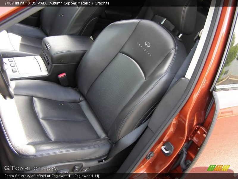 Autumn Copper Metallic / Graphite 2007 Infiniti FX 35 AWD