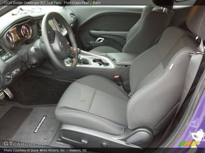 Plum Crazy Pearl / Black 2016 Dodge Challenger R/T Scat Pack