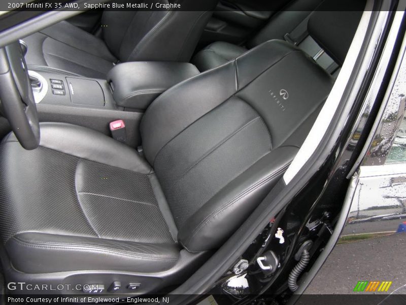 Sapphire Blue Metallic / Graphite 2007 Infiniti FX 35 AWD