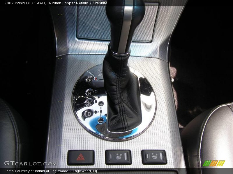 Autumn Copper Metallic / Graphite 2007 Infiniti FX 35 AWD