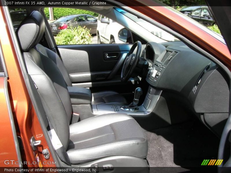 Autumn Copper Metallic / Graphite 2007 Infiniti FX 35 AWD