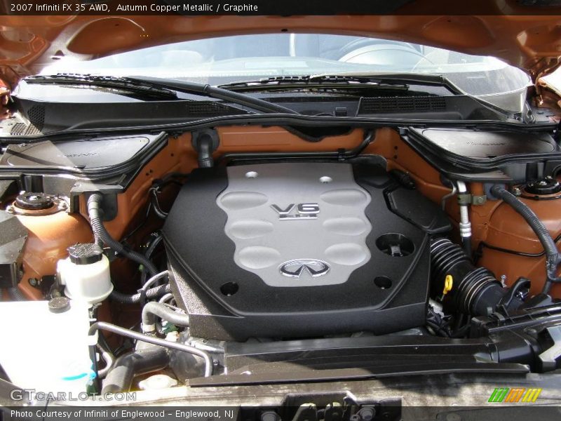 Autumn Copper Metallic / Graphite 2007 Infiniti FX 35 AWD
