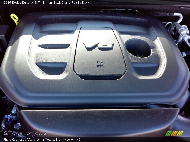 Brilliant Black Crystal Pearl / Black 2016 Dodge Durango SXT