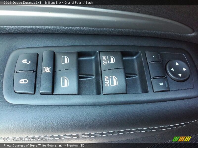 Brilliant Black Crystal Pearl / Black 2016 Dodge Durango SXT