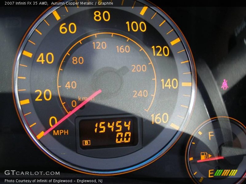 Autumn Copper Metallic / Graphite 2007 Infiniti FX 35 AWD