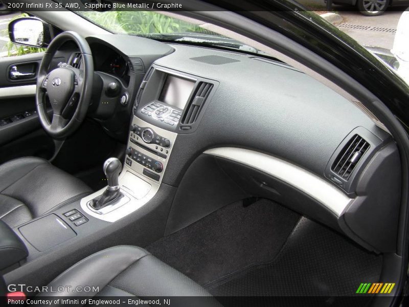 Sapphire Blue Metallic / Graphite 2007 Infiniti FX 35 AWD