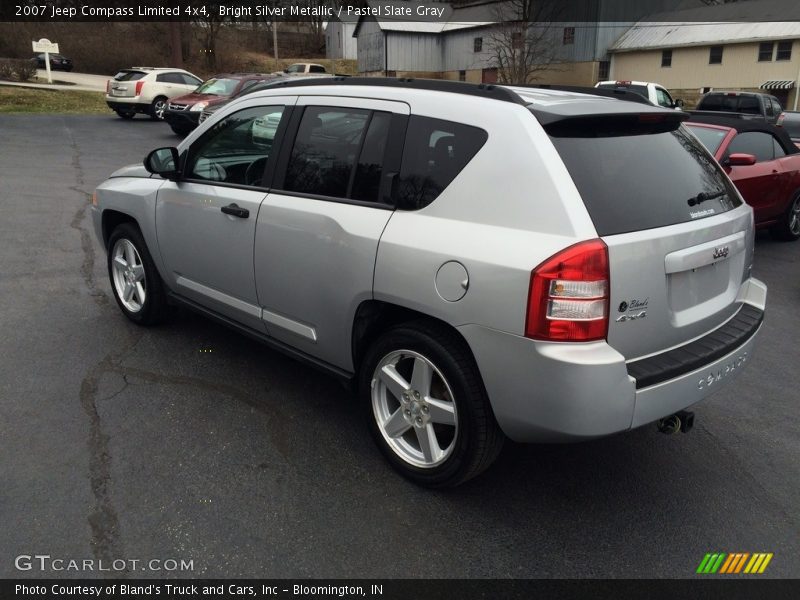 Bright Silver Metallic / Pastel Slate Gray 2007 Jeep Compass Limited 4x4