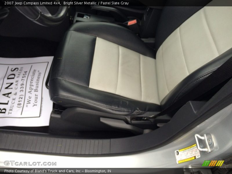 Bright Silver Metallic / Pastel Slate Gray 2007 Jeep Compass Limited 4x4