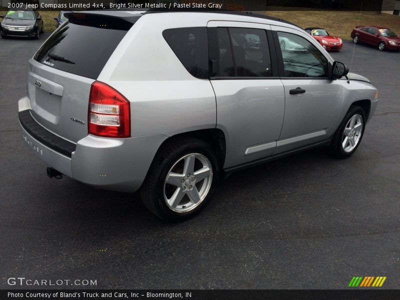 Bright Silver Metallic / Pastel Slate Gray 2007 Jeep Compass Limited 4x4