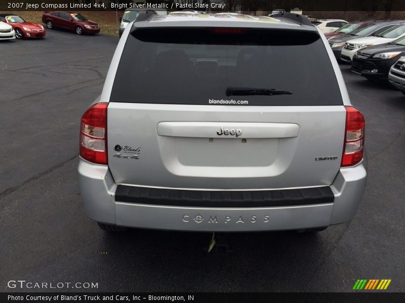 Bright Silver Metallic / Pastel Slate Gray 2007 Jeep Compass Limited 4x4