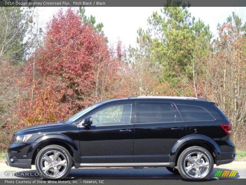 Pitch Black / Black 2016 Dodge Journey Crossroad Plus