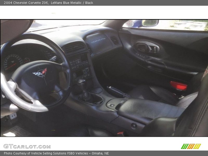 LeMans Blue Metallic / Black 2004 Chevrolet Corvette Z06