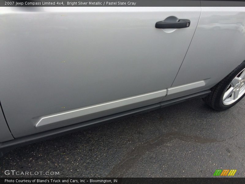 Bright Silver Metallic / Pastel Slate Gray 2007 Jeep Compass Limited 4x4