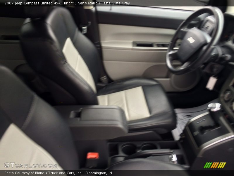 Bright Silver Metallic / Pastel Slate Gray 2007 Jeep Compass Limited 4x4