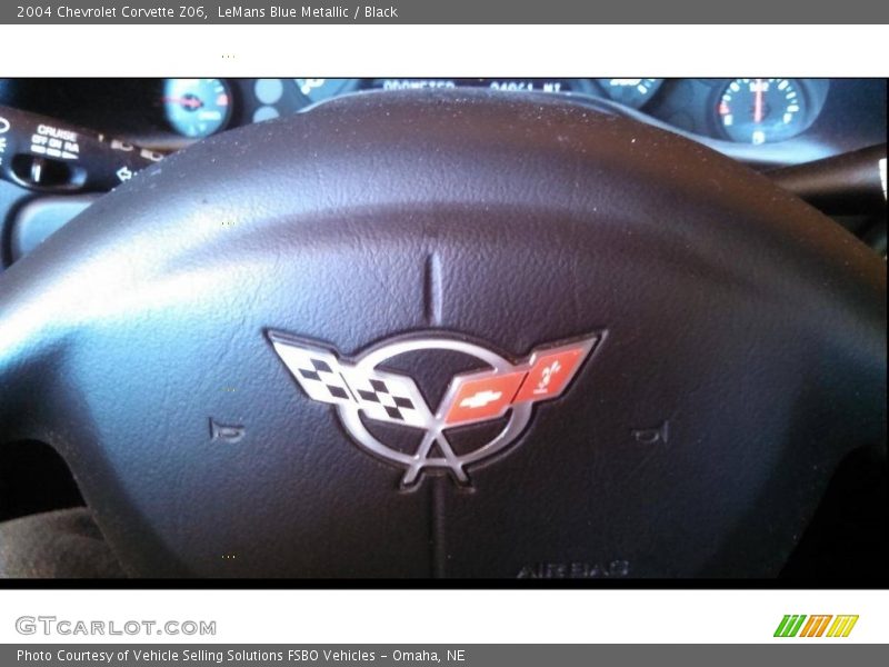 LeMans Blue Metallic / Black 2004 Chevrolet Corvette Z06